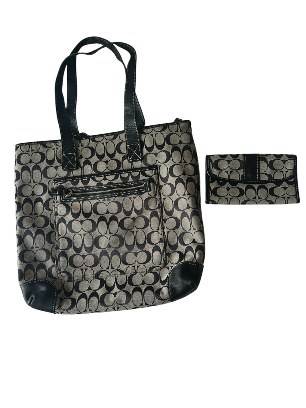 Vintage Coach Bag and Wallet